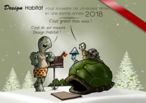 Carte de Voeux - Design Habitat 2018