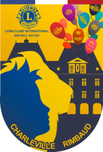 Fanion du Lions Club - Charleville Rimbaud 2018